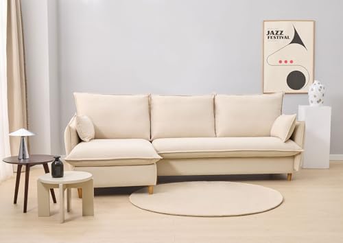 Marmota EL SOFÁ Cama Chaise Longue (Beige)
