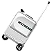 Airwheel SE3miniT 20 Inch Electrical Riding On Suitcases Luggage Scooters Carry On Smart Luggage (silver)