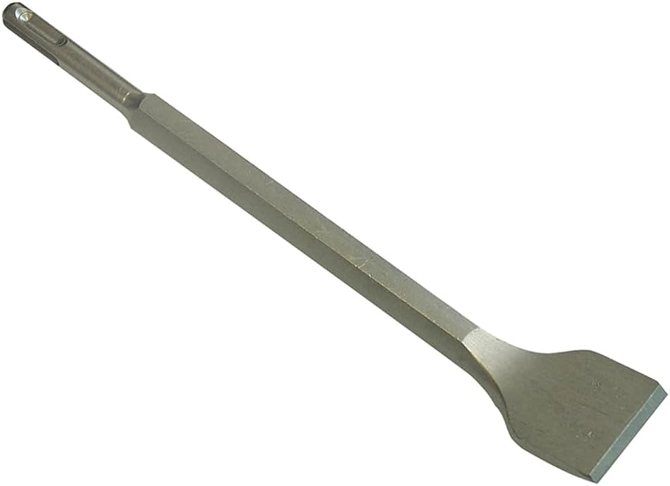 Faithfull FAISDSCB134C Chisel Bit Angled 250 x 40 mm SDS-plus for Use on Bricks, Concrete, Marble and Hard Stone
