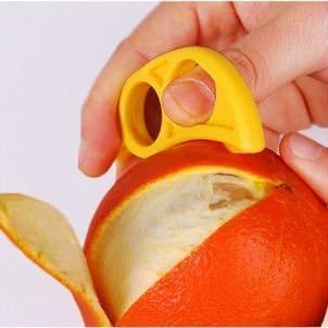 Miniatura 2 de Paquete de 4 peladores de naranja cítrica - EZpeel Brand Lemon Peeler