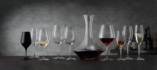 Spiegelau Authentis Decanter Set of 1 - European-Made Crystal, Modern Wine Decanter for Red or White, Dishwasher Safe, Professional Quality Wine Gift - 1.0 L/35.3 oz - Thumbnail 5