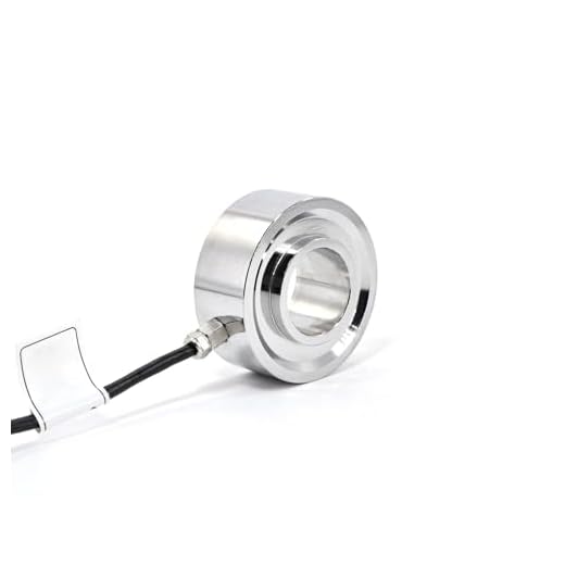 Mini Ring Load Cell Sensor Test Tension Compression Force Weight Pressure,Accuracy0.2% Alloy Steel with Cable for Small Space Screw Warning Force (0-500KG)