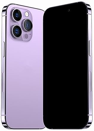Dummy Premium Display Model Phone for Apple's iPhone Pro 14, Deep Purple Replica Device for Display and Prank | Compatible with iPhone Cases - Pro 14, Deep Purple