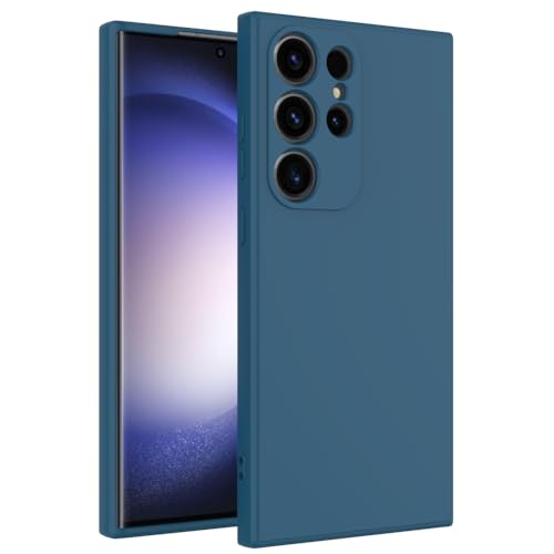 Image of for Samsung Galaxy S24 Ultra Case Dark Blue, Scratch Resistant with Soft Touch, Slim Thin Phone Cover for Samsung Galaxy S24 Ultra