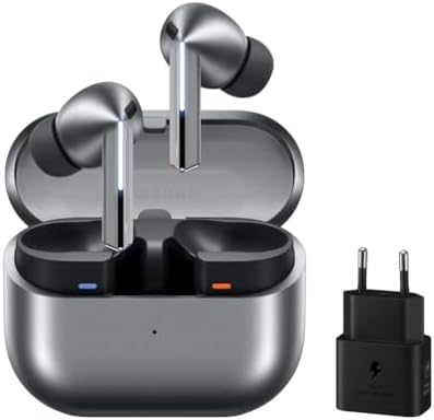 Samsung Galaxy Buds3 Pro + Cargador - Auriculares Inalámbricos, Cancelación...