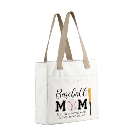 Bolso Tote para Mamá de Beisbol miniatura 1