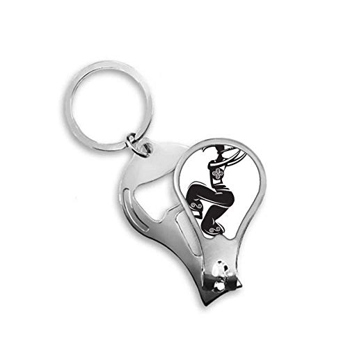 Coupe-ongles Mexique danse silhouette un cadeau original pour passionnés