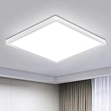 Tealight 12 Inch Flush Mount Ceiling Light, 6500K White Light LED Ceiling Light, Slim Ceiling Light Fixture for Living Room, Bedroom, Kitchen