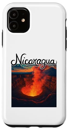 ニカラグア火山 マサヤ 505 マナグア ニカラグエンセ ボルカン スマホケース iPhone 11 用
