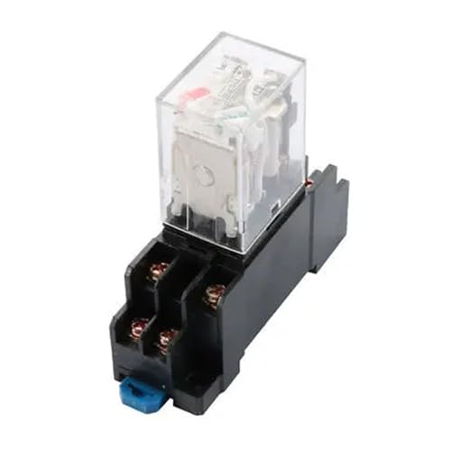 Relé de potencia DPDT de 8 pines JQX-13F interruptor electromecánico 220V CA