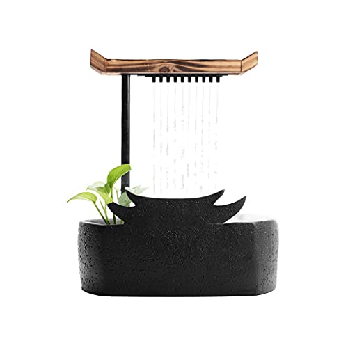 噴水 ミニ滝 株式会社S＆L現代の家の装飾のリビングルームのための噴霧器が付いている屋内噴水の卓越の噴水の装飾の滝 水 流れる インテリア Amazon.co.jp: 噴水 ミニ滝 現代の家の装飾のリビングルームのための