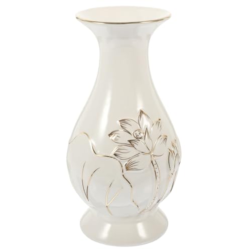 Bouteille d'eau en céramique blanche Tofficu unique pour le bureau