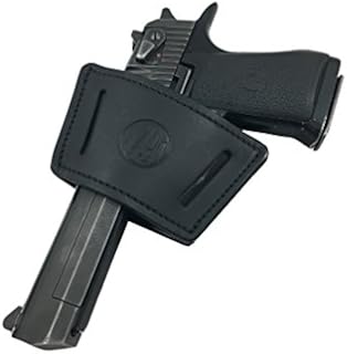 1791 Universal Large Leather Gun Holster, OWB / IWB CCW Holster, Right and Left Handed - Fits HK VP9, SIG P226, P229, P220 Walther PPQ, PPK, SW MP40, Beretta 92FS, Springfield XDS, Ruger SR9c, SP101