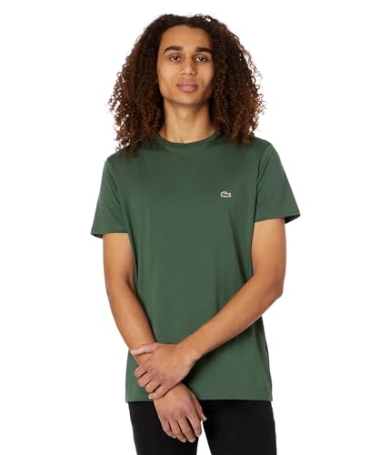 Image of Lacoste Men's Short Sleeve Pima Jersey Crew Neck Tee