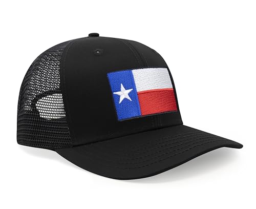 Image of International Tie State Hat for Men and Women, Adjustable Snapback Trucker Baseball Cap with Embroidered Patch