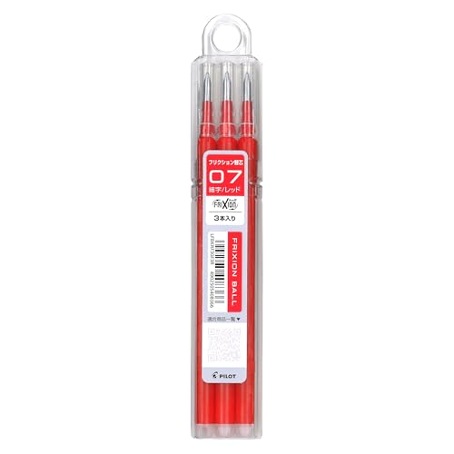Image of Pilot Frixion Ball Pen Refill 07, Red (LFBKRF30F3R)