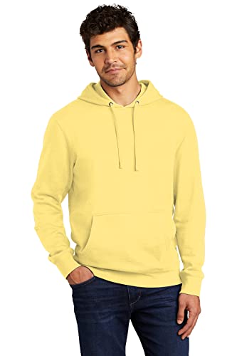 District V.I.T. Fleece Hoodie, Largeight Yellow, Small