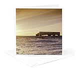3dRose Idaho. Truck driving on Interstate 84 - US13 DFR0972 - David R. Frazier 1 Greeting Card with envelope
