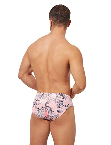 F plus R Men's Low Rise Swimwear Briefs Surf Swimsuit Removable Pad Adjustable Drawstring3