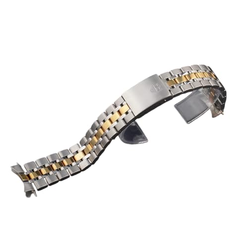 Bracelet Montre Acier Inoxydable 20mm 19mm 17mm 13mm Embouts Incurvés