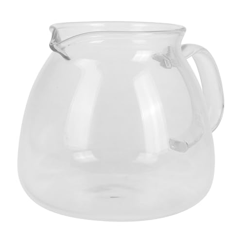 FUNOMOCYA Glass Drip Coffee Maker Manual Pot Tea Steeping Server Small Pitcher for Cold Brew