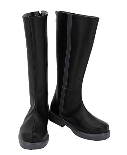 Allten Mens My Hero Academia Shota Aizawa Black Boots Shoes Cosplay Costume (9 M US Male)