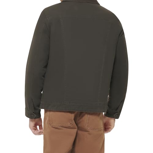 Image of Levi's Men's Workwear Cotton Canvas Corduroy Collar Depot Jacket