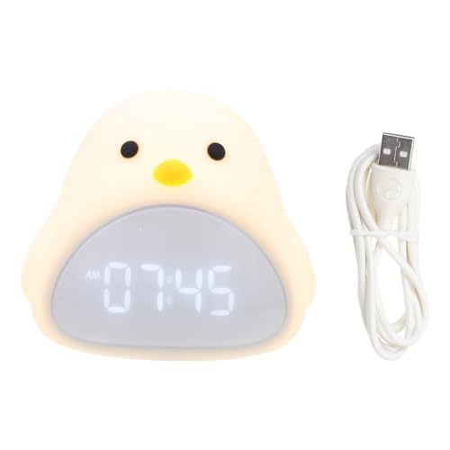 FOMIYES Home Decor Digital Clocks 1 Set of Digital Alarm Clock Night Light Chick Alarm Clock Bird Shape Alarm Clock Electronic Clocks for Bedroom Home Kids Desk Topper Kids Clock