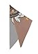 CODELLO Printed Triangle Polyester/Viscose - 128X128X180CM