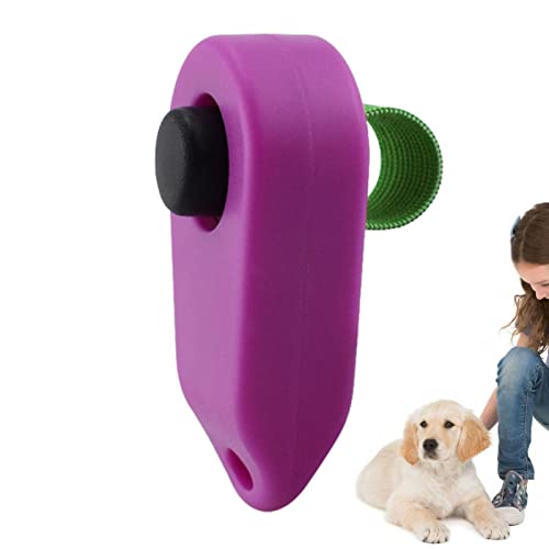 Humkopnl Hunde-Klicker zum Trainieren, Hundetrainings-Clicker – leicht, einfach zu bedienen, Haustier-Trainings-Clicker für Katzen, Welpen, Vögel, Verhaltenstraining