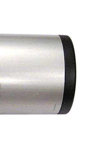 Image of 4pcs Pack: 1 1 /4 Inch Round Black Plastic End Cap (for Hole Size from 1 1 /16 to 1 3 /16, Including 1 1 /8 inches), Furniture Finishing Plug