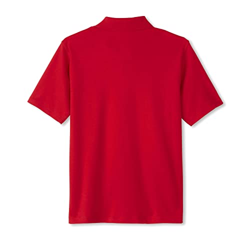 French Toast Kids' Adaptive Short Sleeve Polo Shirt | Hook and Loop Placket | Flat Seams2