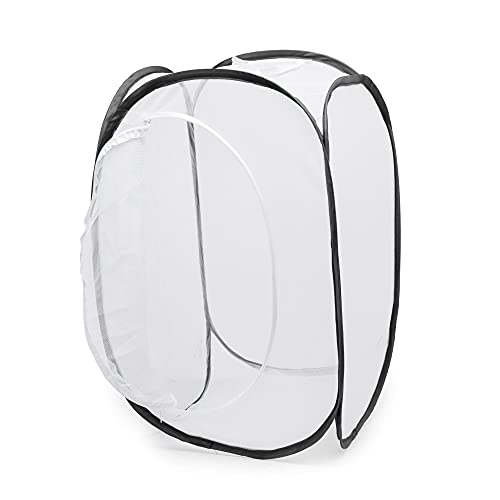 Hyindoor Insekt Und Schmetterling Habitat Käfig Terrarium Schutz Käfig Schwarz