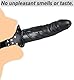 Silikon Knebel Mundknebel, Doppelter Mund Knebel mit Dildo Plug Einstellbar Penis Knebel Restraint Fetisch Bondage Masturbator Dilator Sexspielzeug für Paare Frauen Männer
