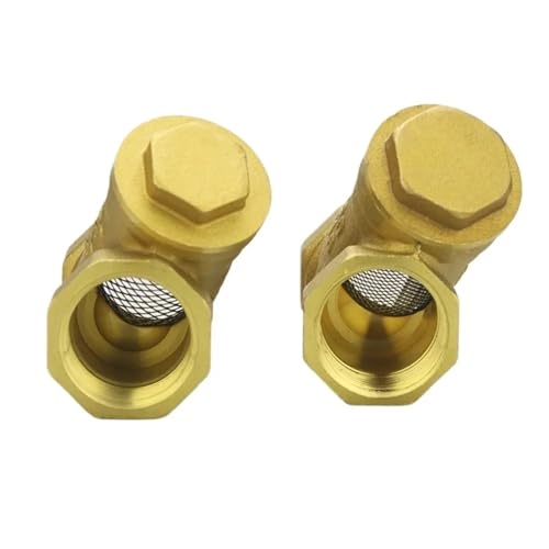 Crépine de filtrage 1-1/2" en laiton robuste pour éviter les pannes de pompe à eau - 3