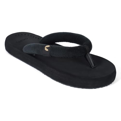 Image of CHUPPS Plush Beige Drift Orthopedic Slippers | Soft Footpharma Footbed | Breathable Ventilation Holes | Lightweight Flip Flops | Anti-Skid Chappals for Everyday For Womens
