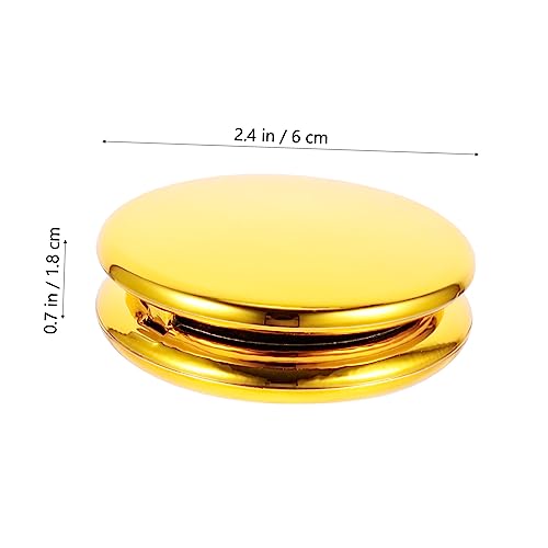 Brújula portátil de cobre Feng Shui 2 piezas para camping miniatura 3