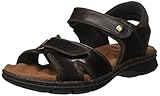  Panama Jack Sanders, Sandal Plana. Hombre, Marron C12, 47 EU