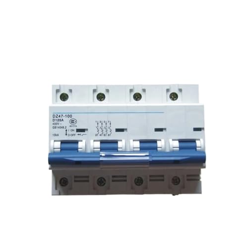 Disyuntor 4P 125A evita apagones por sobrecarga en motores de 415V y 50Hz