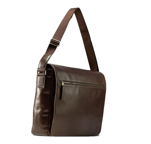 Jost Skagen Shoulder Bag L Redbrown