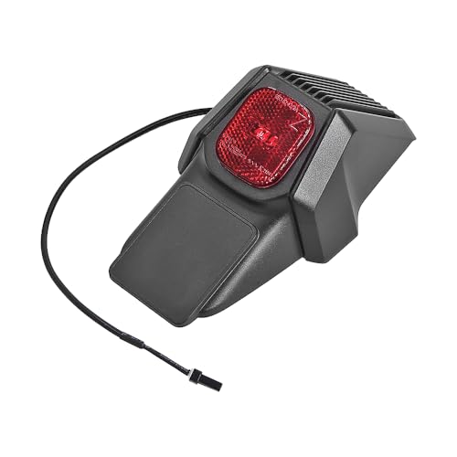 MISOSLIN Rear Fender Assembly Include Brake Taillight For Segway Ninebot ZT3 Pro Electric Scooter KickScooter Mudguard Kits