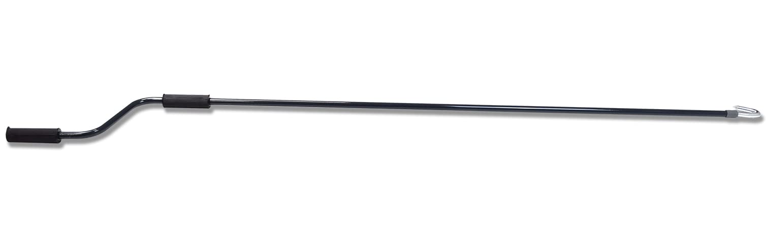 SCHARTEC Manivelle universelle pour store blanc ou anthracite - 160 cm - Manivelle avec crochets (anthracite)