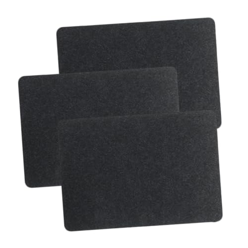 Hitzebeständige Silikon-Backmatten – rutschfeste Schutzpads für Küchenarbeitsplatten, Arbeitsplatten und Luftfritteusen – leicht zu reinigen 3-teiliges Set