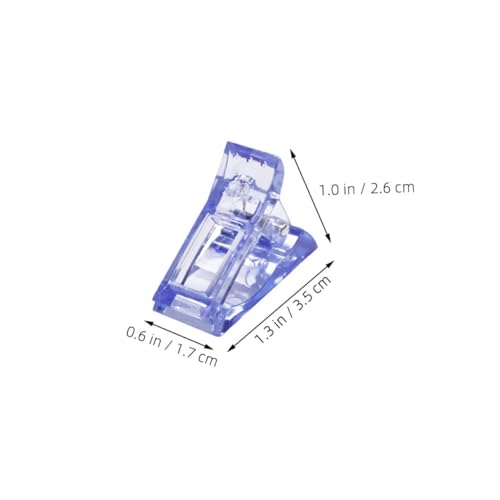 Clips para extensiones de uñas 60 piezas FRCOLOR miniatura 2