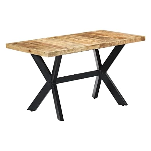 Industrial Mango Wood Dining Table