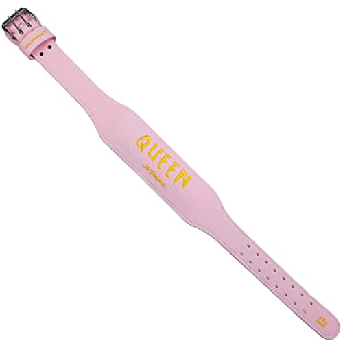 Weight Belts, Fitness Belt, Strength Powerlifting Lever Belt Squat Deadlift Belt for Powerlifting Weightlifting Heavy Gym Training Workouts (Color : Pink, Size : 70-80cm)