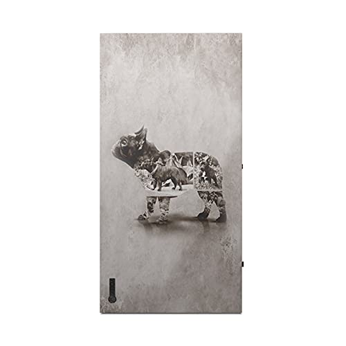 Skin Xbox Series X bouledogue français pour protéger la console des rayures et saletés - 4