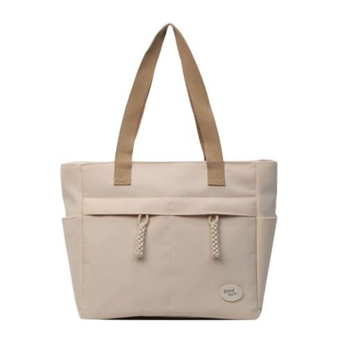 Image of Tressential Canvas Tote Bag, HandBag for Women, Multi-Pocket Design, Casual Style for Office & College