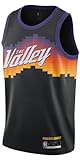 Outerstuff NBA Youth 8-20 75th Anniversary Alternate Edition Swingman Team Jersey (Phoenix Suns Black, 10-12)
