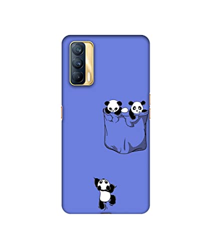 Image of Poket Panda Design 3D Printed Hard Back Case Cover for Realme X7 5G